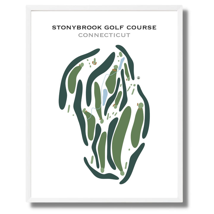 Stonybrook Golf Course, Connecticut - Printed Golf Course