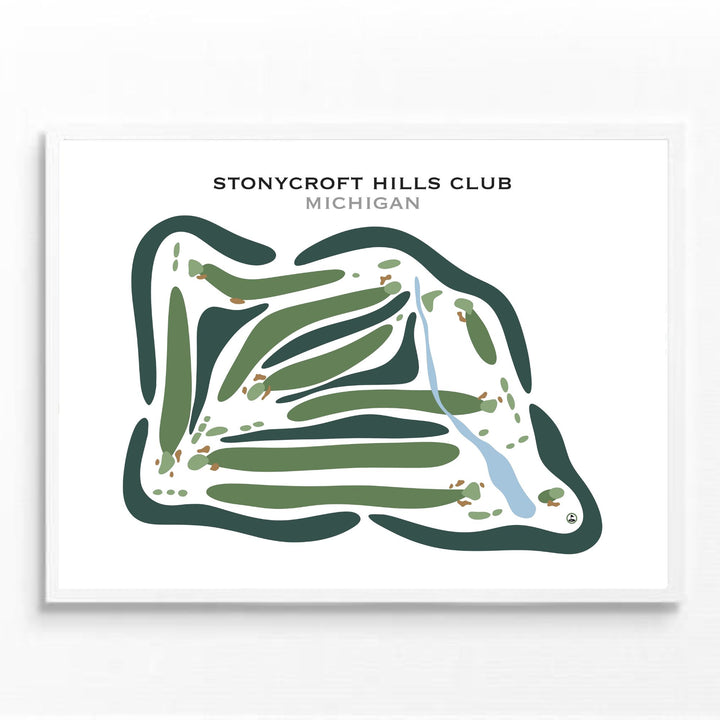 Stonycroft Hills Club, Michigan - Printed Golf Courses