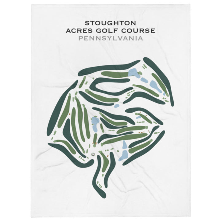 Stoughton Acres Golf Course, Pennsylvania - Printed Golf Course