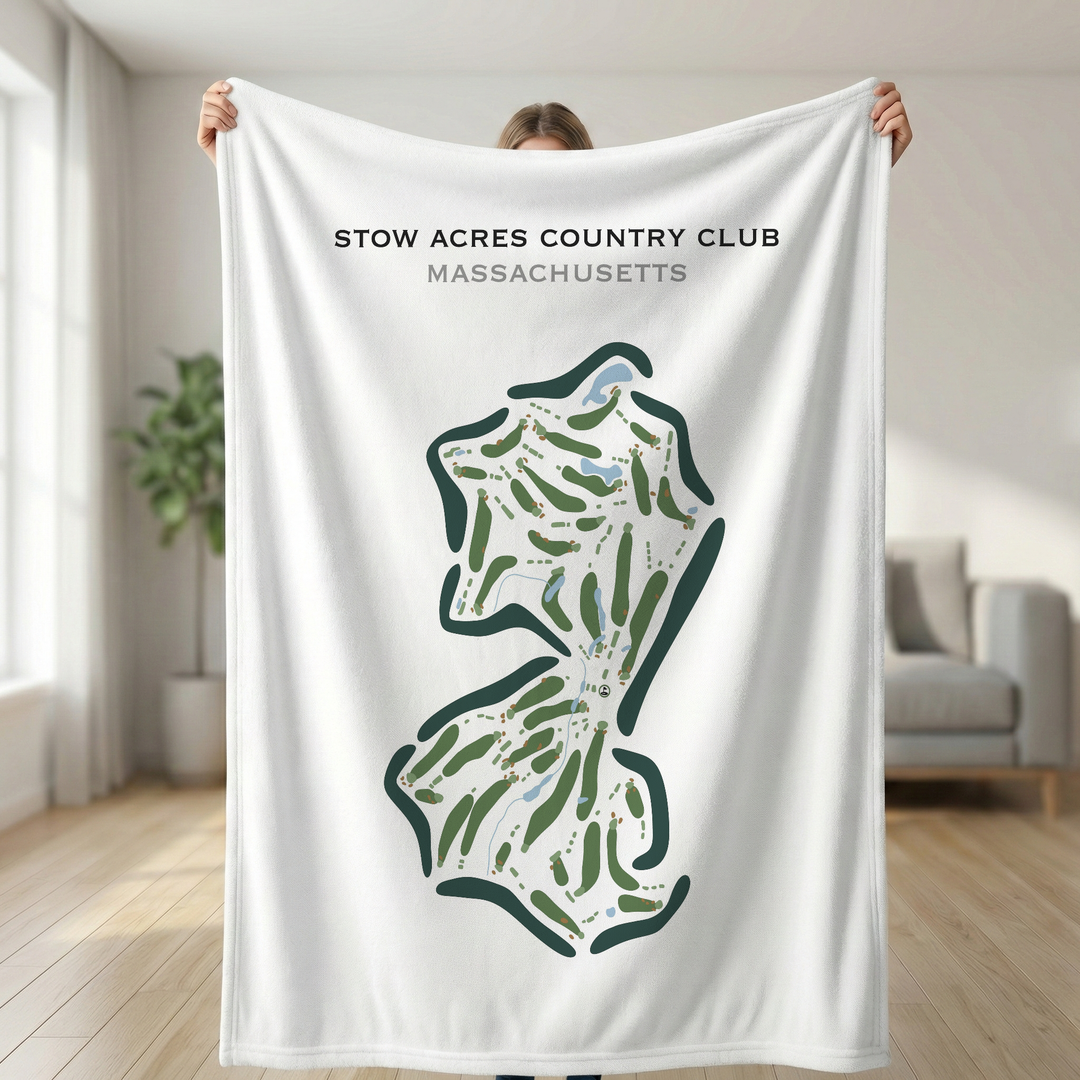 Stow Acres Country Club, Massachusetts - Printed Golf Courses