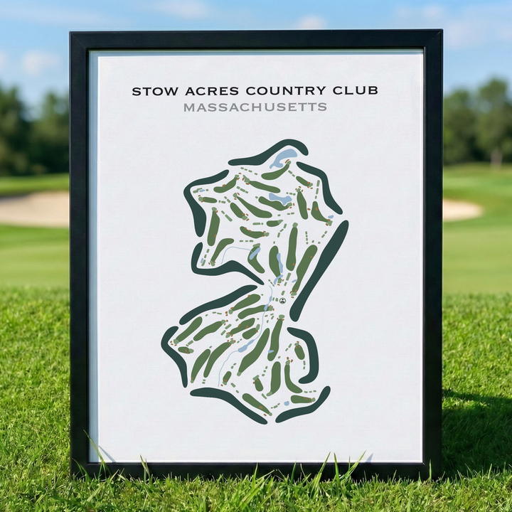 Stow Acres Country Club, Massachusetts - Printed Golf Courses