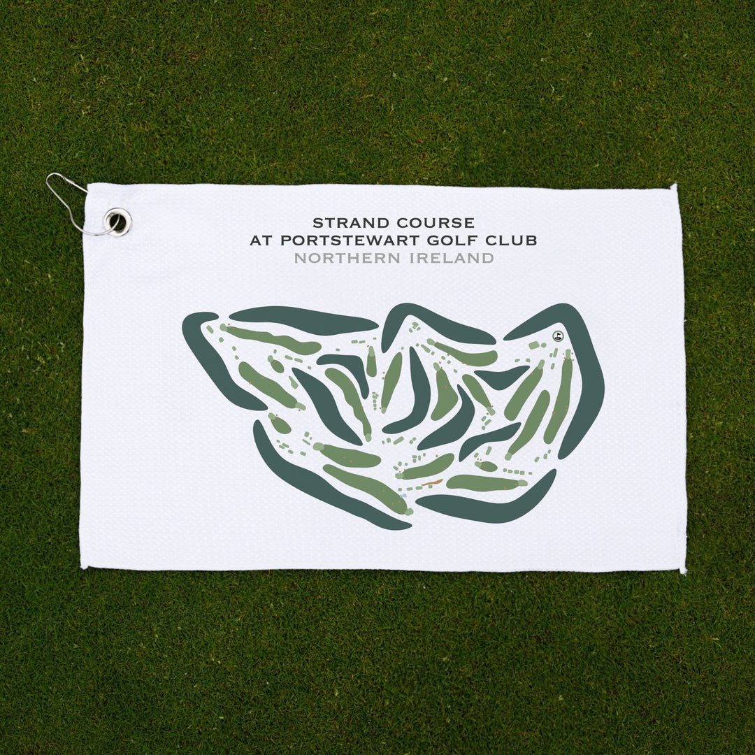 Strand Course at Portstewart Golf Club, Northern Ireland - Printed Golf Courses