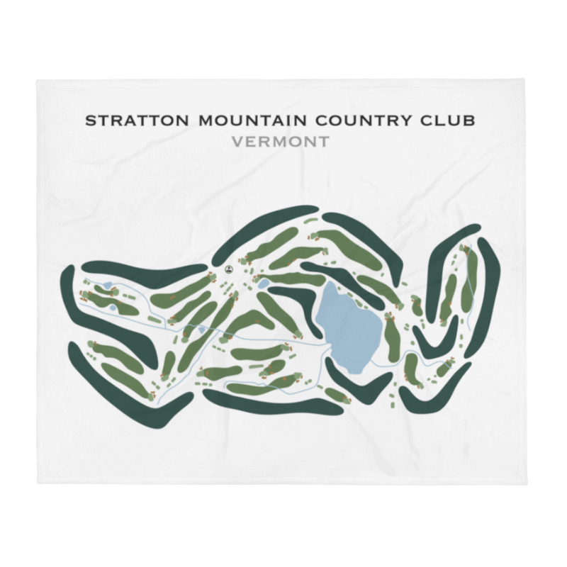 Stratton Mountain Country Club, Vermont - Printed Golf Courses