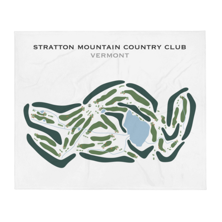 Stratton Mountain Country Club, Vermont - Printed Golf Courses