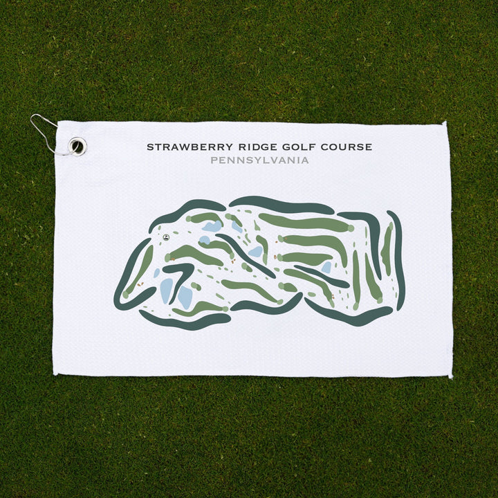 Strawberry Ridge Golf Course, Pennsylvania - Printed Golf Courses