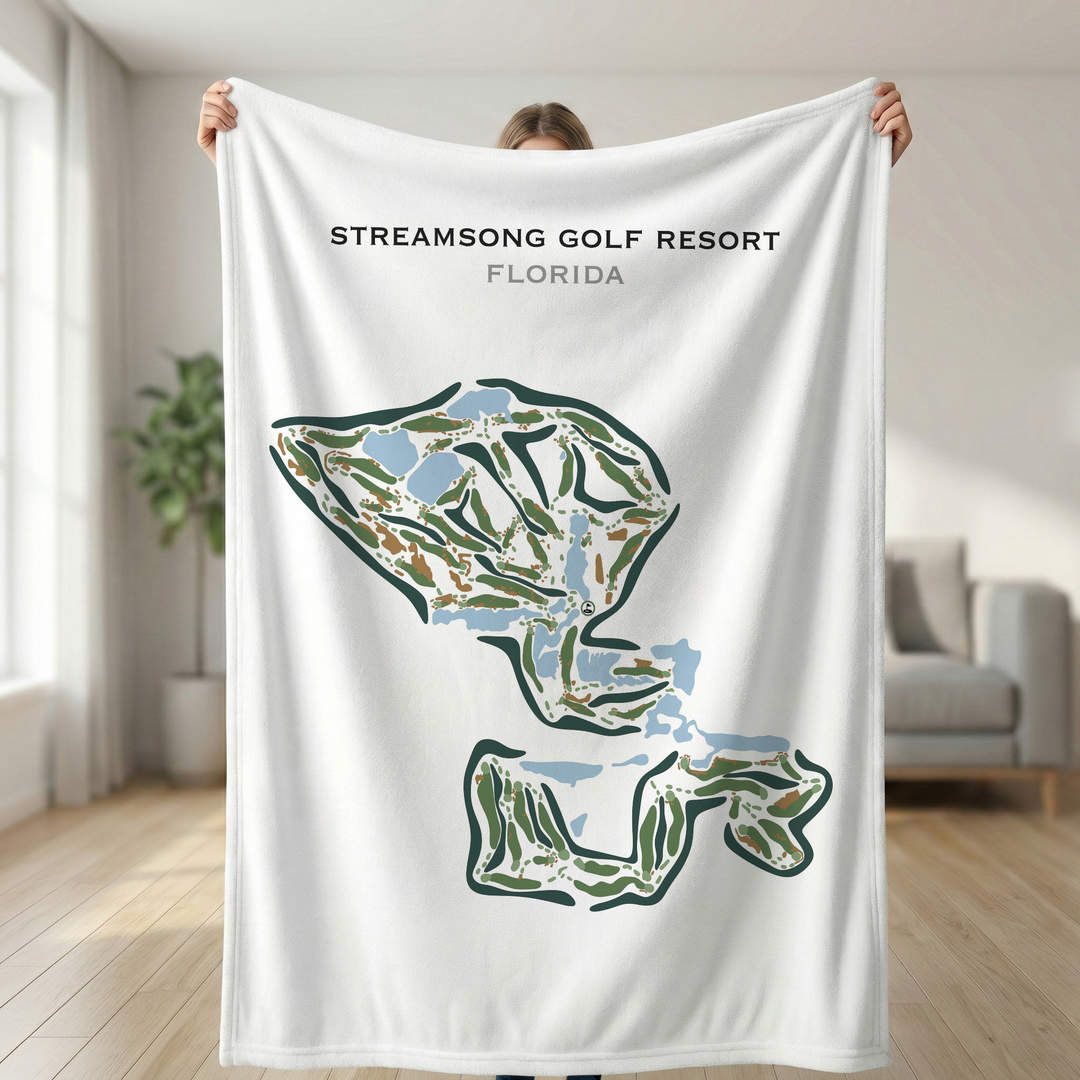 Streamsong Golf & ClubHouse, Florida - Printed Golf Courses