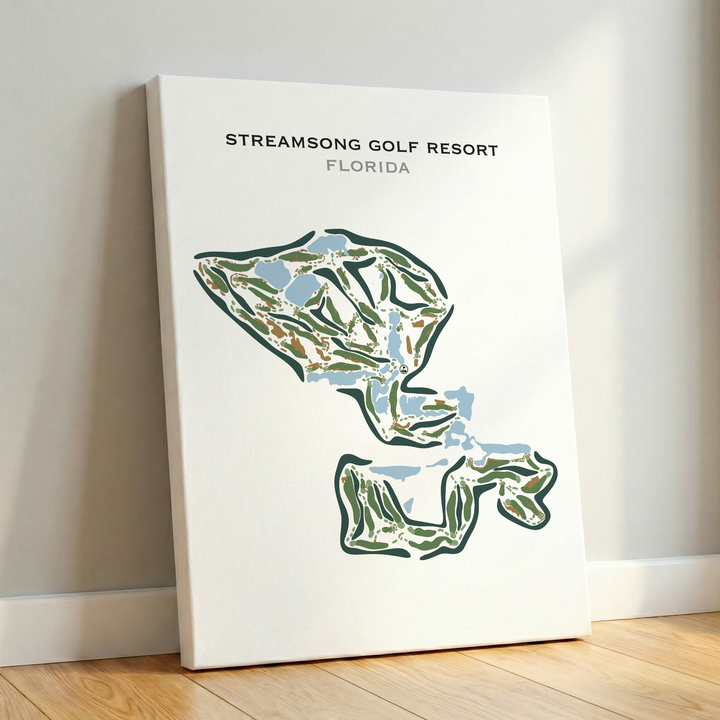 Streamsong Golf & ClubHouse, Florida - Printed Golf Courses