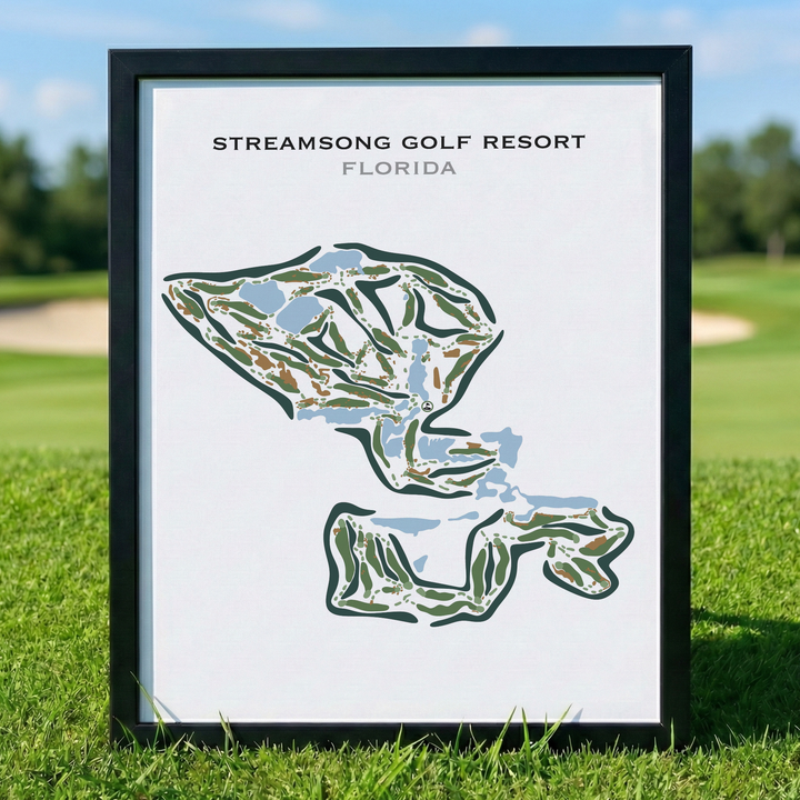 Streamsong Golf & ClubHouse, Florida - Printed Golf Courses