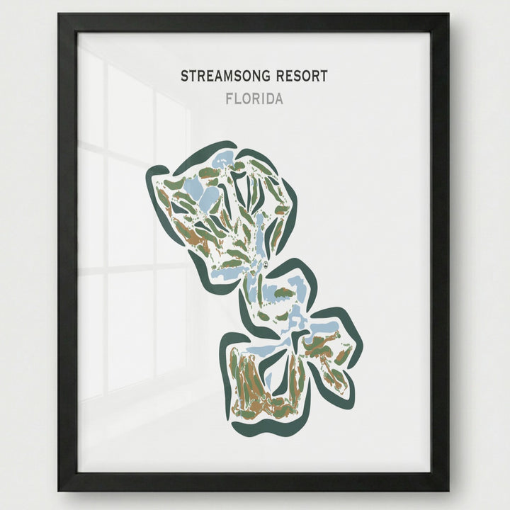 Streamsong Golf & ClubHouse, Florida - Printed Golf Courses