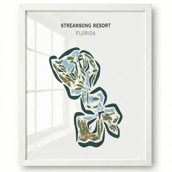 Streamsong Golf & ClubHouse, Florida - Printed Golf Courses