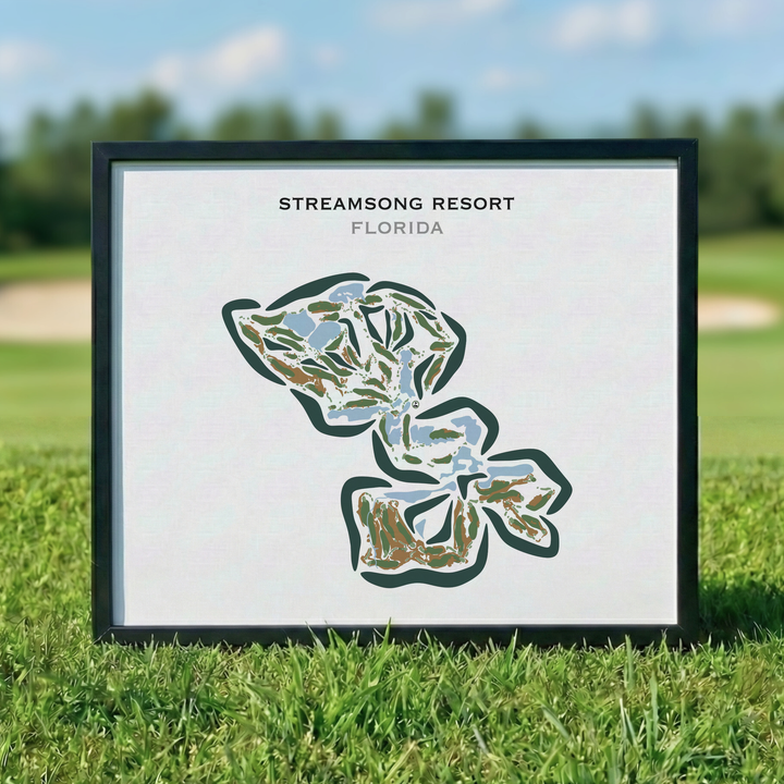 Streamsong Resort, Florida - Printed Golf Courses