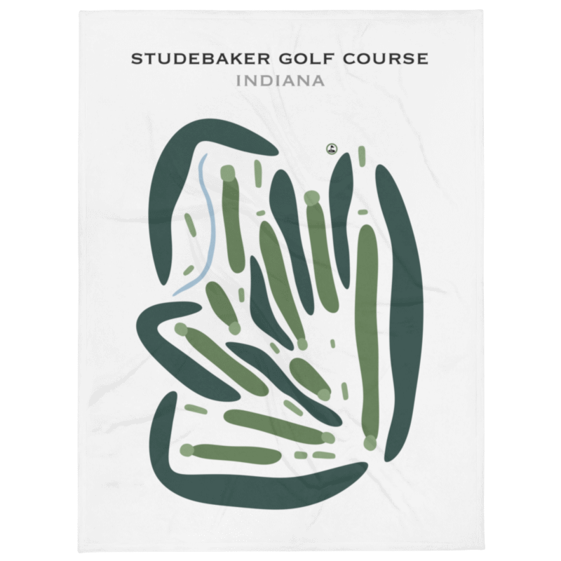 Studebaker Golf Course, Indiana - Printed Golf Courses