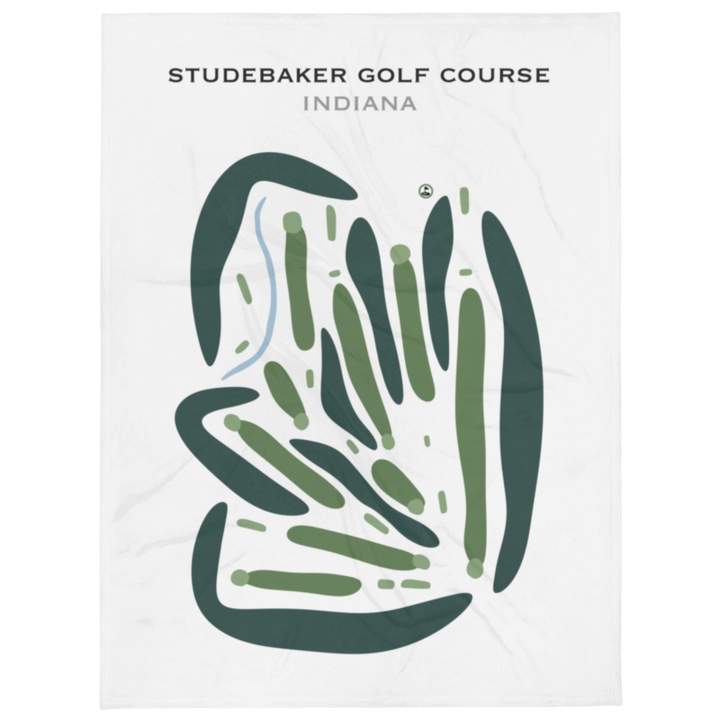 Studebaker Golf Course, Indiana - Printed Golf Courses