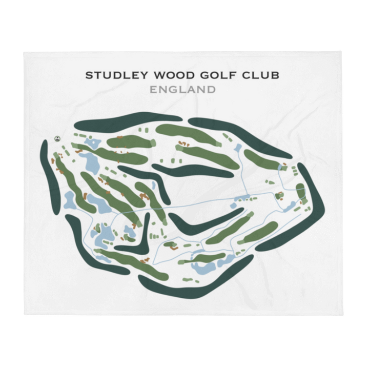 Studley Wood Golf Club, England - Printed Golf Courses