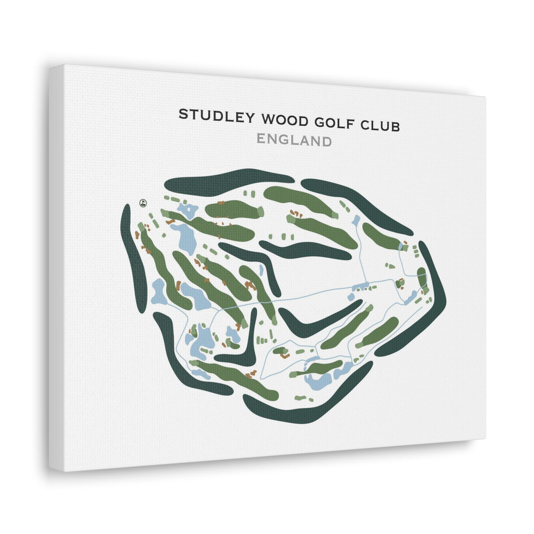 Studley Wood Golf Club, England - Printed Golf Courses