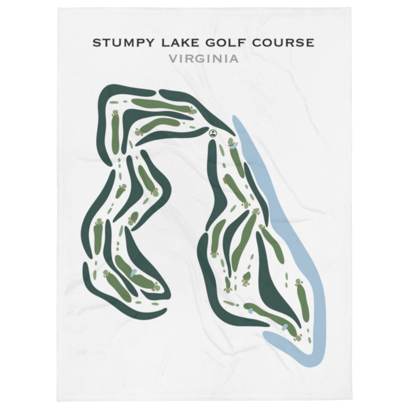 Stumpy Lake Golf Course, Virginia - Printed Golf Courses