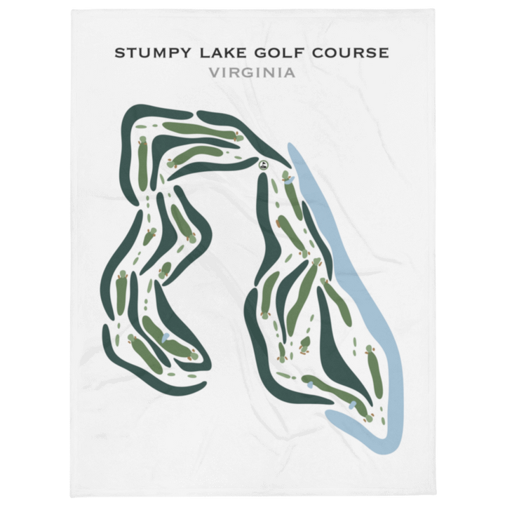 Stumpy Lake Golf Course, Virginia - Printed Golf Courses