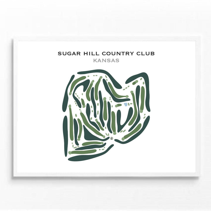 Sugar Hill Country Club, Kansas - Golf Course Prints