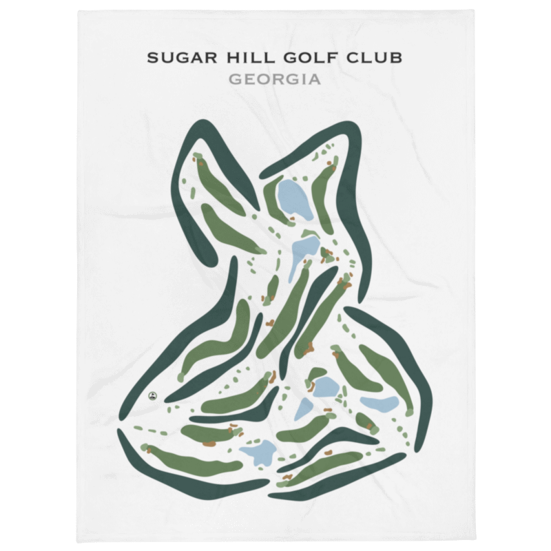 Sugar Hill Golf Club, Georgia - Printed Golf Courses