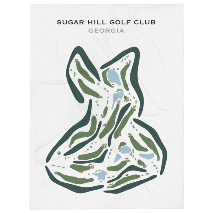 Sugar Hill Golf Club, Georgia - Printed Golf Courses