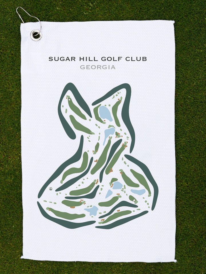 Sugar Hill Golf Club, Georgia - Printed Golf Courses