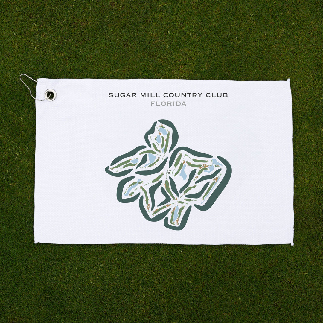 Sugar Mill Country Club, Florida - Printed Golf Courses