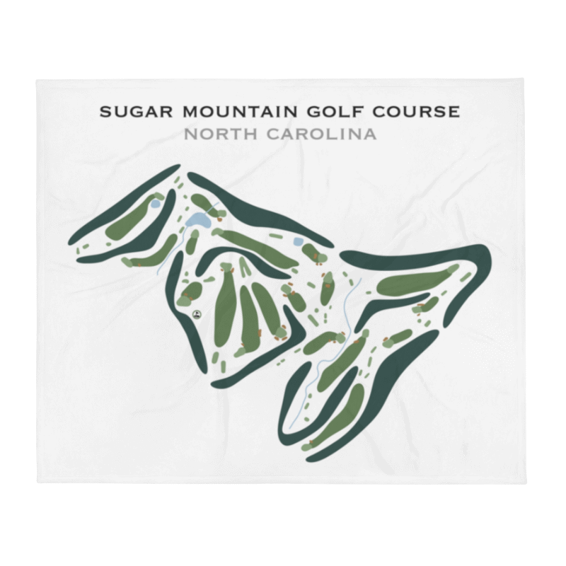 Sugar Mountain Golf Course, North Carolina - Printed Golf Course