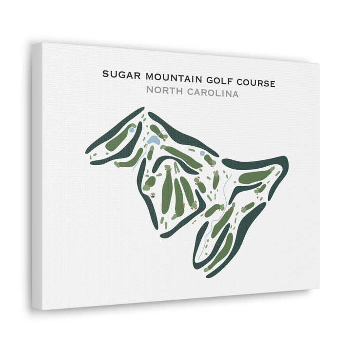 Sugar Mountain Golf Course, North Carolina - Printed Golf Course