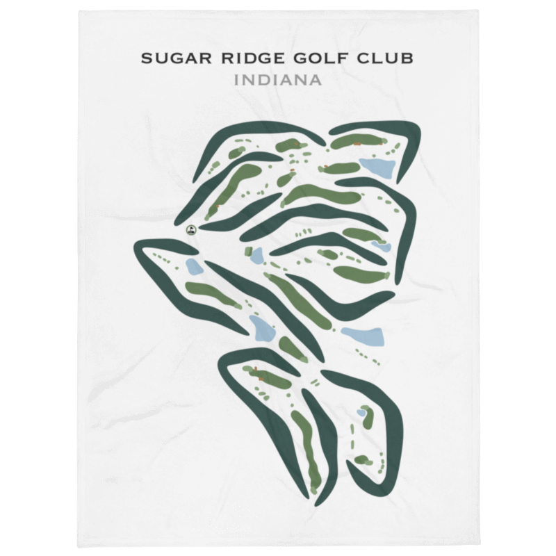 Sugar Ridge Golf Club, Indiana - Printed Golf Courses