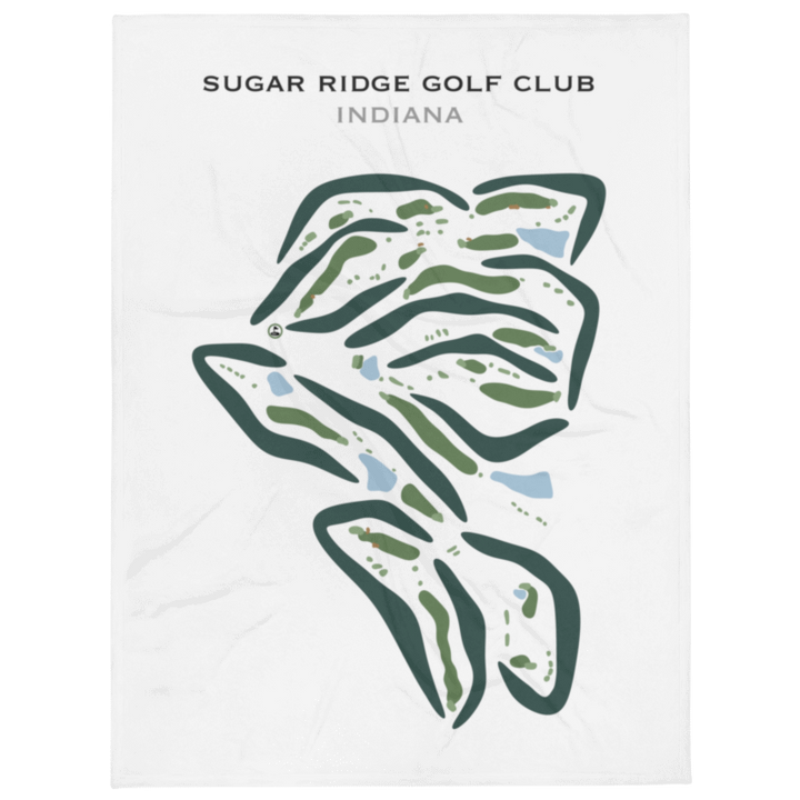 Sugar Ridge Golf Club, Indiana - Printed Golf Courses