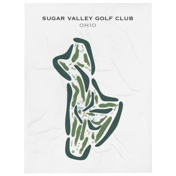 Sugar Valley Golf Club, Ohio - Printed Golf Courses