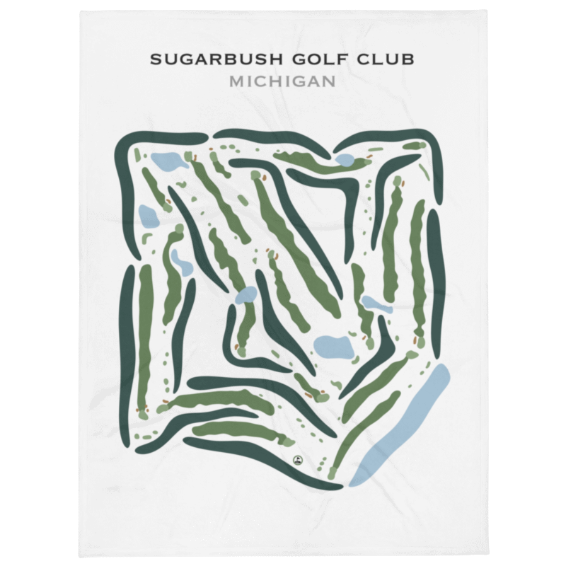 Sugarbush Golf Club, Michigan - Printed Golf Courses