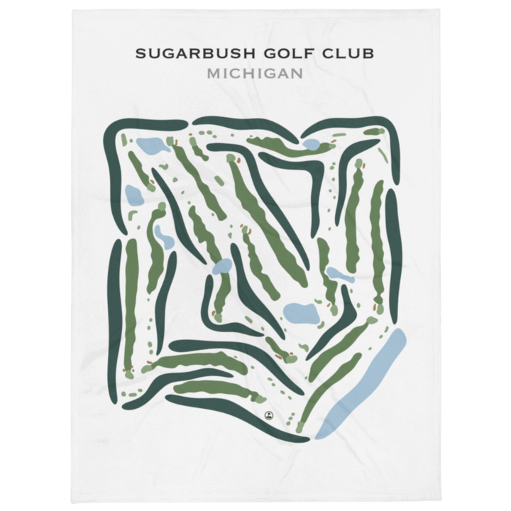 Sugarbush Golf Club, Michigan - Printed Golf Courses