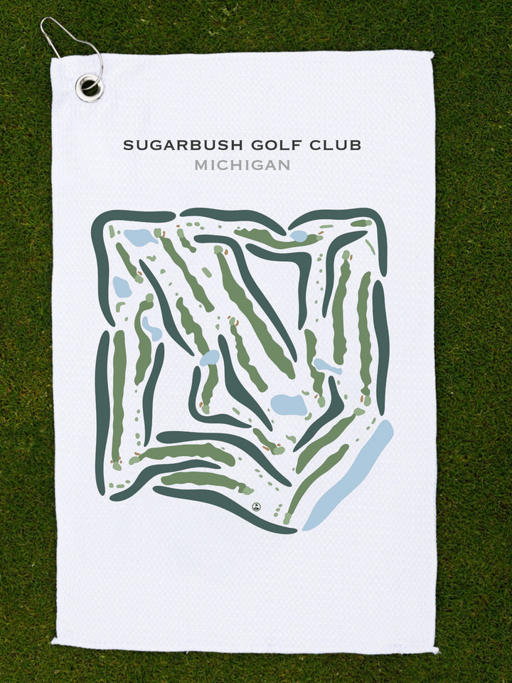 Sugarbush Golf Club, Michigan - Printed Golf Courses