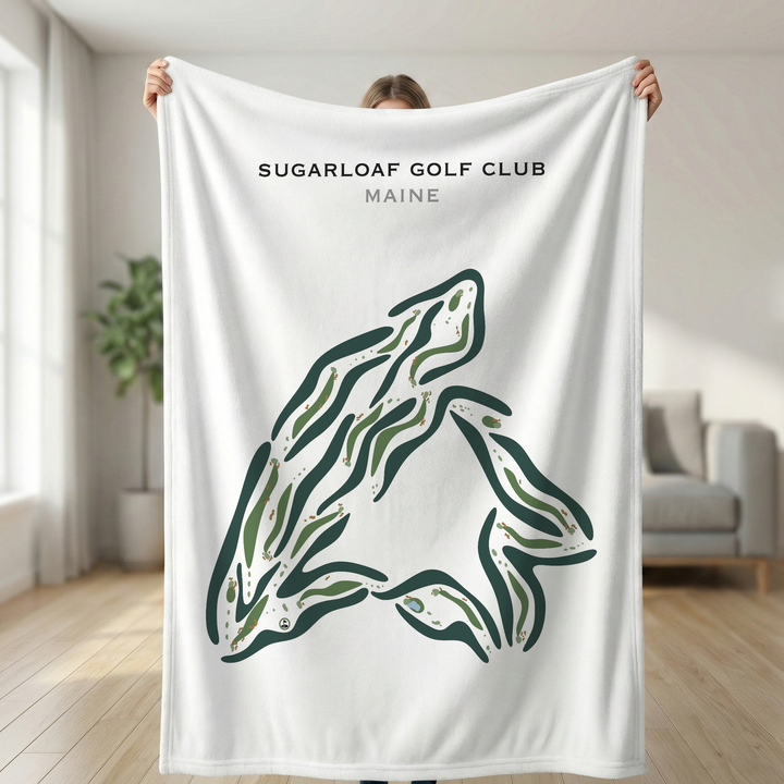 Sugarloaf Golf Club, Maine - Printed Golf Courses