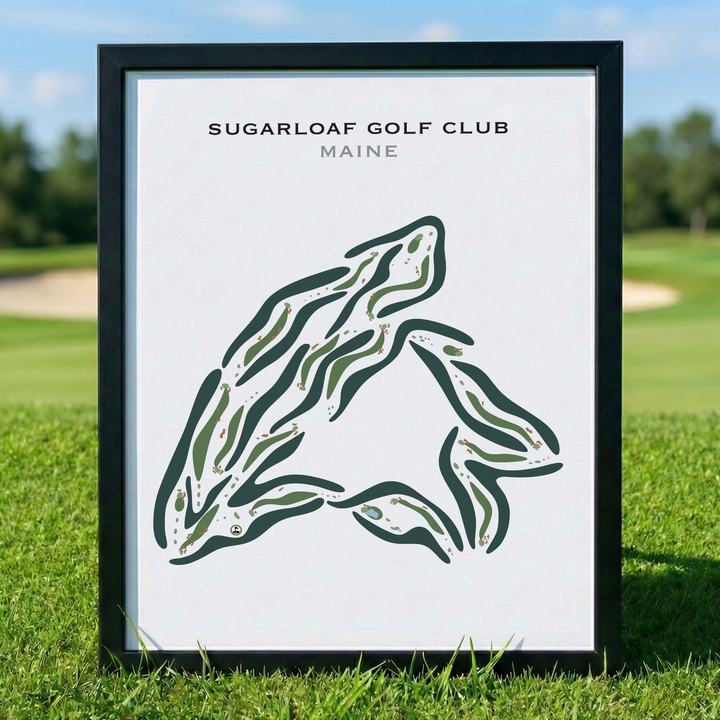 Sugarloaf Golf Club, Maine - Printed Golf Courses