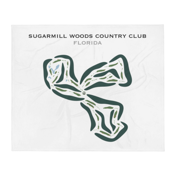 Sugarmill Woods Country Club, Florida - Printed Golf Courses