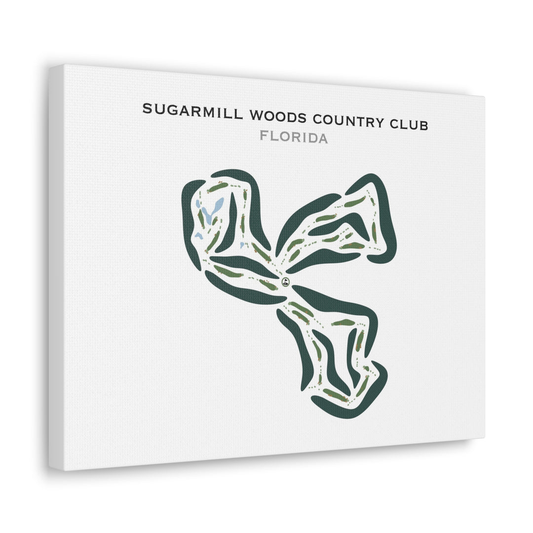 Sugarmill Woods Country Club, Florida - Printed Golf Courses