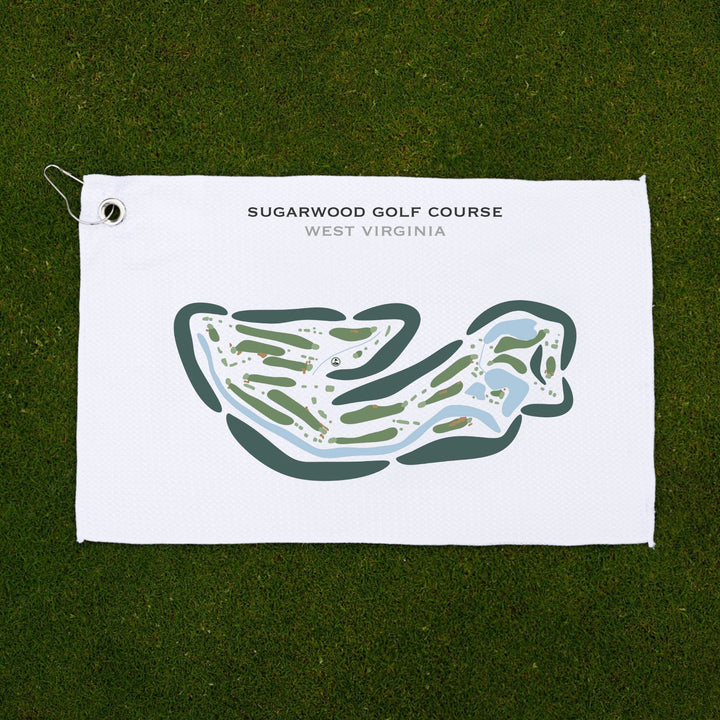 Sugarwood Golf Course, West Virginia - Printed Golf Courses