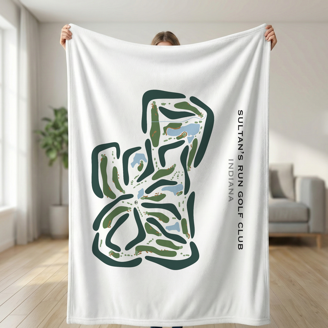 Sultan's Run Golf Club, Indiana - Printed Golf Courses