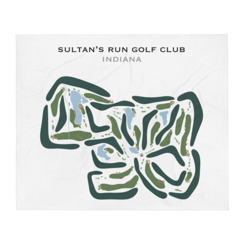 Sultan's Run Golf Club, Indiana - Printed Golf Courses