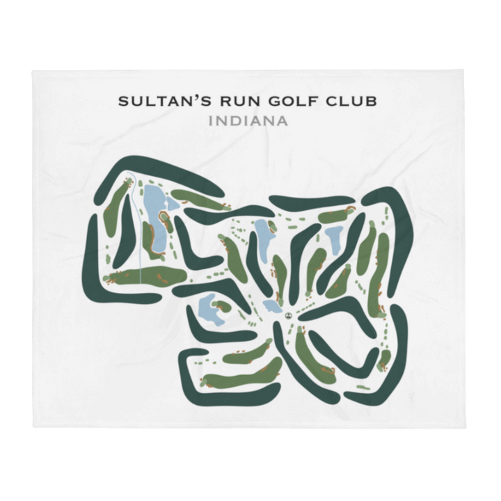 Sultan's Run Golf Club, Indiana - Printed Golf Courses