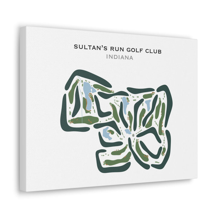 Sultan's Run Golf Club, Indiana - Printed Golf Courses