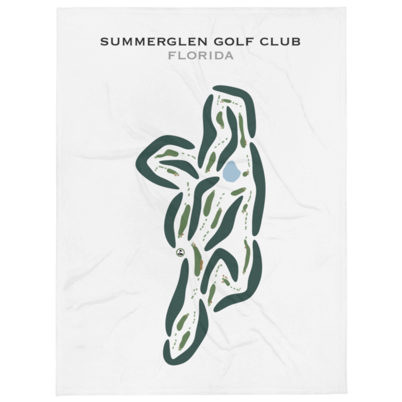 SummerGlen Golf Club, Florida - Printed Golf Courses