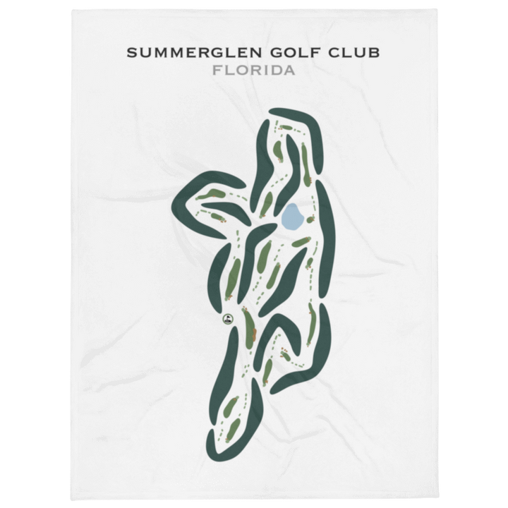 SummerGlen Golf Club, Florida - Printed Golf Courses