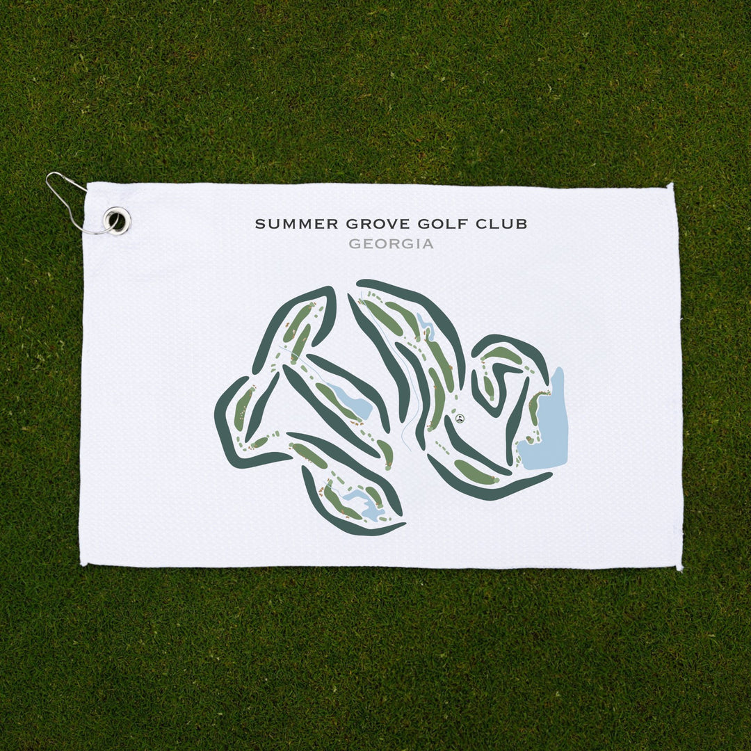 Summer Grove Golf Club, Georgia - Printed Golf Courses