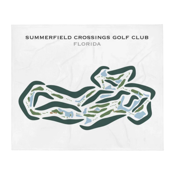 Summerfield Crossings Golf Club, Florida - Printed Golf Courses