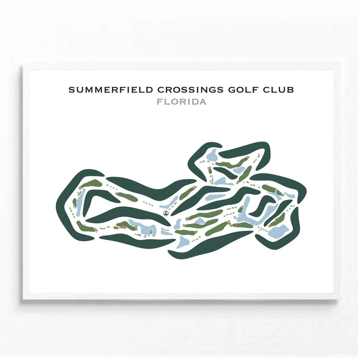 Summerfield Crossings Golf Club, Florida - Printed Golf Courses