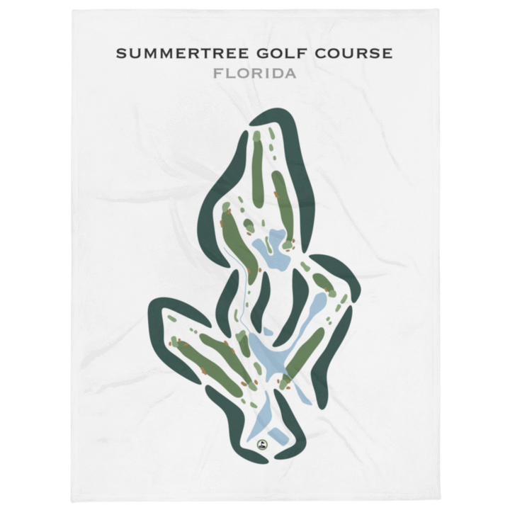Summertree Golf Course, Florida - Printed Golf Courses