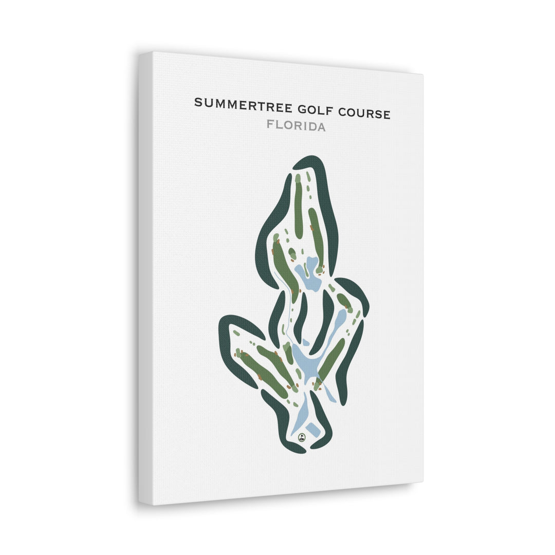 Summertree Golf Course, Florida - Printed Golf Courses